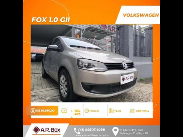 VOLKSWAGEN FOX 1.0 GII 2014 PRATA