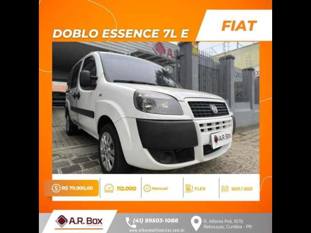 FIAT DOBLO ESSENCE 7L E 2021 BRANCA