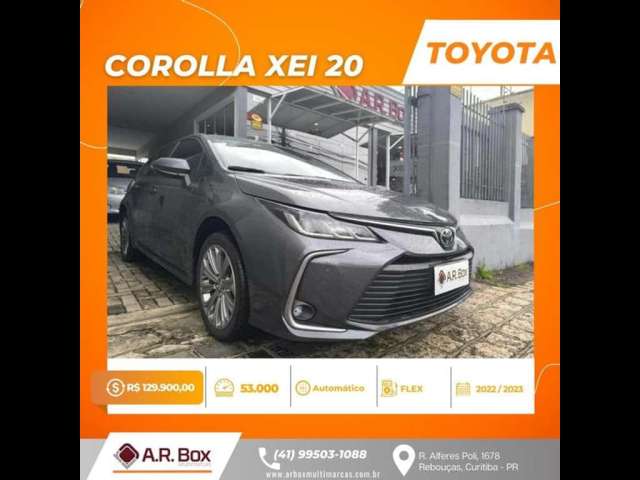 TOYOTA COROLLA XEI 20 2023 PRETO