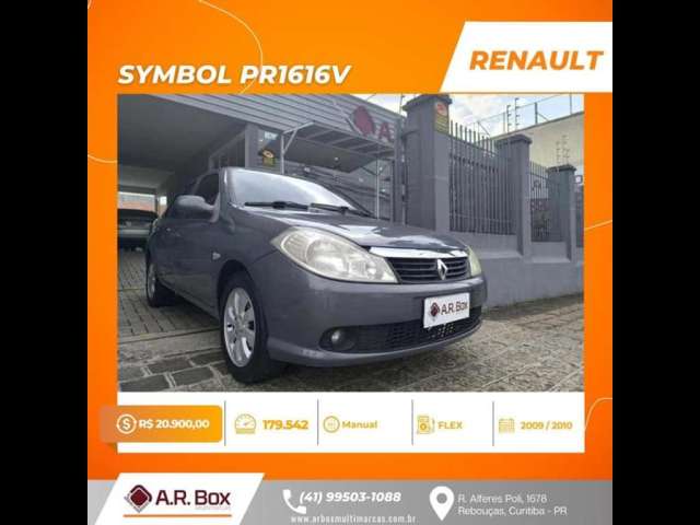 RENAULT SYMBOL PR1616V 2010 CINZA