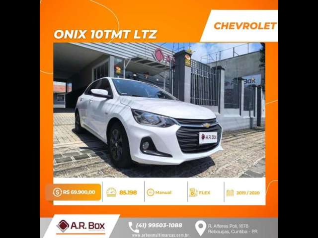 CHEVROLET ONIX 10TMT LTZ 2020 BRANCO