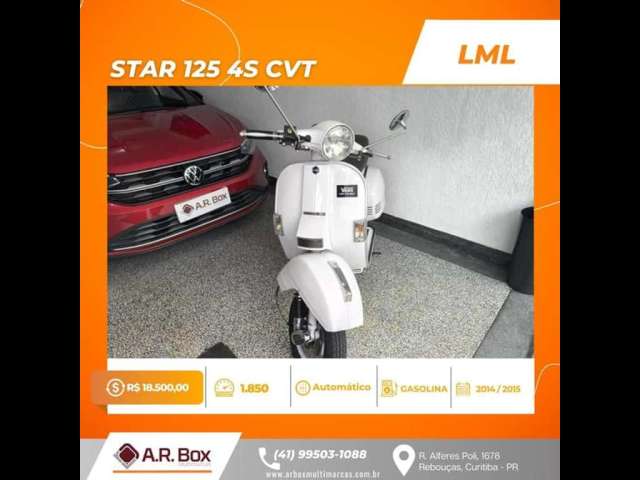 LML STAR 125 4S CVT 2015 BRANCA