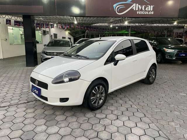 Fiat Punto  ELX 1.4 Fire Flex 8V 5p  - Branca - 2007/2008