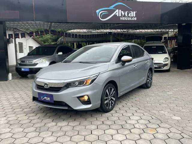 Honda City Hatchback EXL 1.5 Flex 16V Aut.  - Prata - 2022/2022