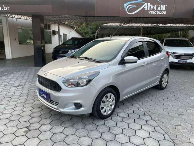 Ford KA 1.0 SE/SE Plus TiVCT Flex 5p  - Prata - 2017/2018