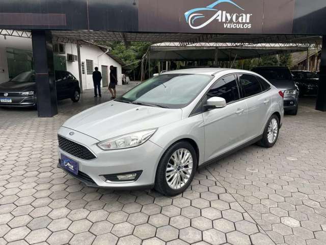 Ford Focus 2.0 16V/SE/SE Plus Flex 5p Aut. - Prata - 2016/2017