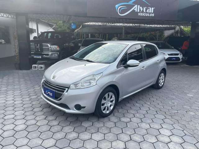 Peugeot 208 Active/Active Pack 1.5 Flex 8V 5p  - Prata - 2013/2014