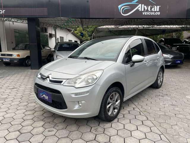 Citroën C3 Tendance Pure Tech 1.2 Flex 12V Mec.  - Prata - 2017/2017