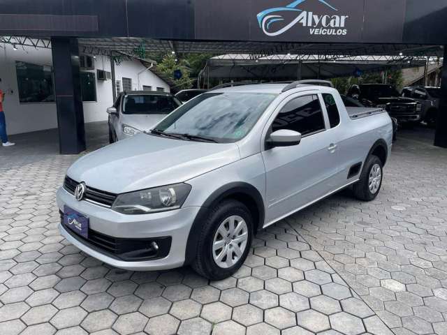 Volkswagen Saveiro 1.6 Mi Total Flex 8V CE  - Prata - 2013/2014