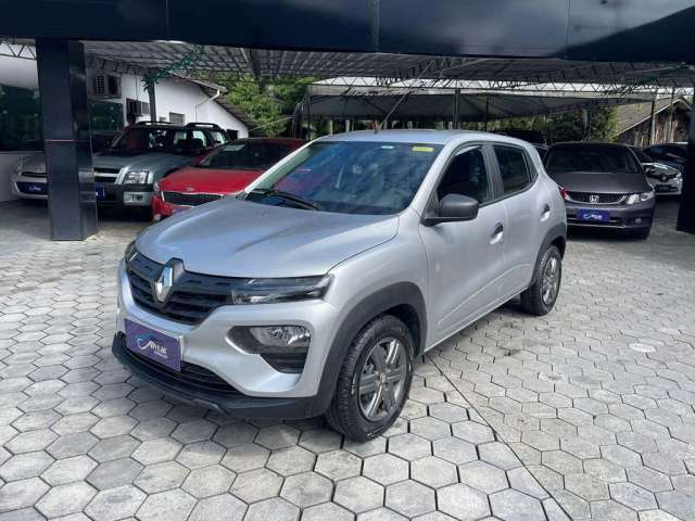 Renault Kwid Zen 1.0 Flex 12V 5p Mec.  - Prata - 2023/2024