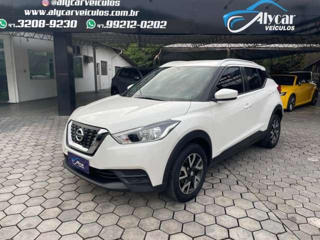 Nissan Kicks S CVT - Branca - 2019/2020