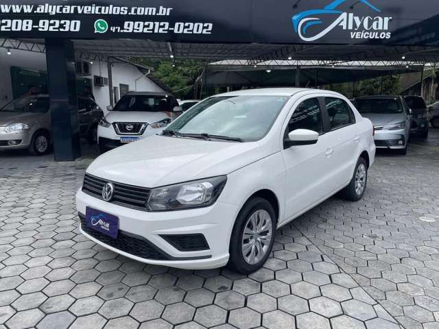 Volkswagen Voyage 1.6 MSI Flex 8V 4p  - Branca - 2018/2019