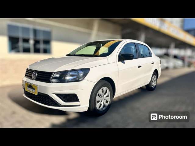 Volkswagen Voyage 1.0 - Branca - 2019/2020