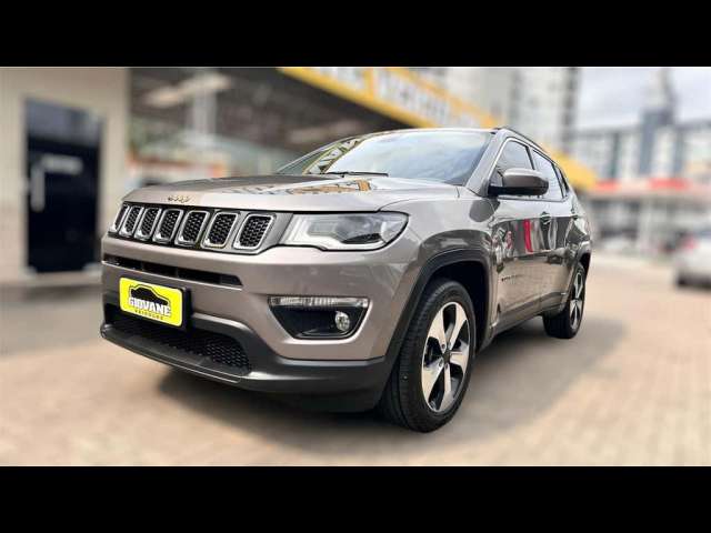 Jeep Compass LONGITUDE 2.0 4x2 Flex 16V Aut.  - Cinza - 2017/2018