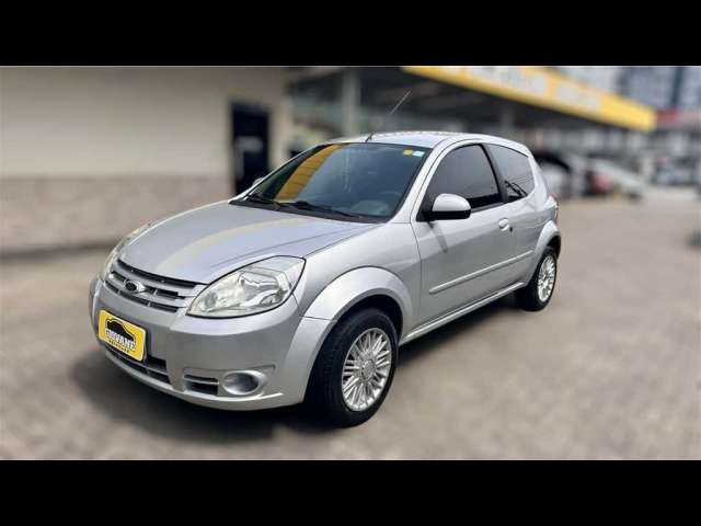 Ford KA 1.6 8V Flex 3p  - Prata - 2008/2009