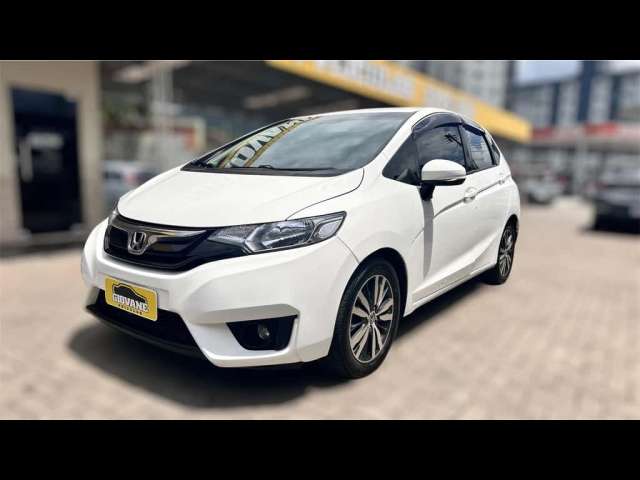 Honda Fit EX CVT - Branca - 2014/2015