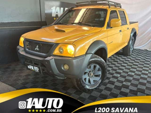 Mitsubishi L200 savana 2009 2.5 4x4 cd 8v turbo diesel 4p manual