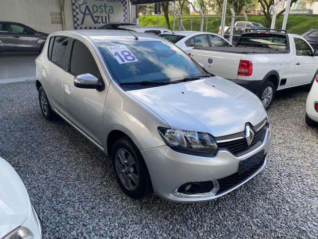 RENAULT SANDERO EXPRESSION VIBE 2018 COMPLETO E COM MOTOR 1.0 EDIÇÃO ESPECIAL!