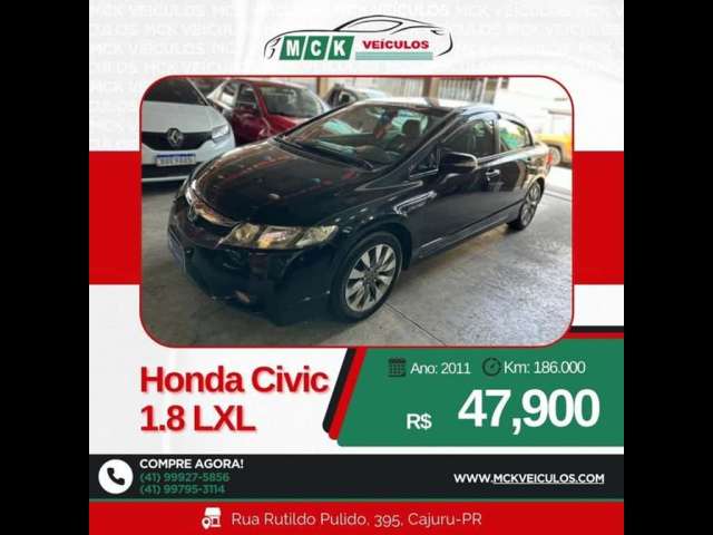 HONDA CIVIC LXL FLEX 2011