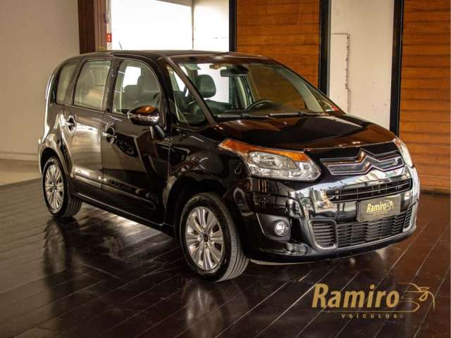 Citroën C3 Picasso Picasso Exclusive 1.6 Flex 16V 5p Mec  - Preta - 2013/2014