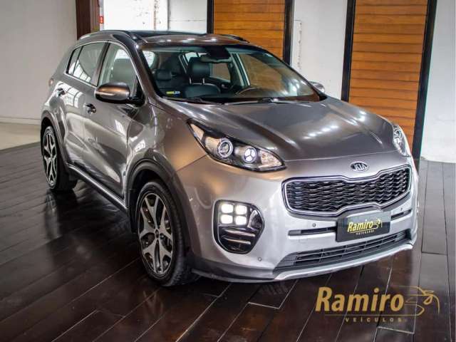 Kia Sportage EX 2.0 16V/ 2.0 16V Flex Aut.  - Prata - 2017/2018