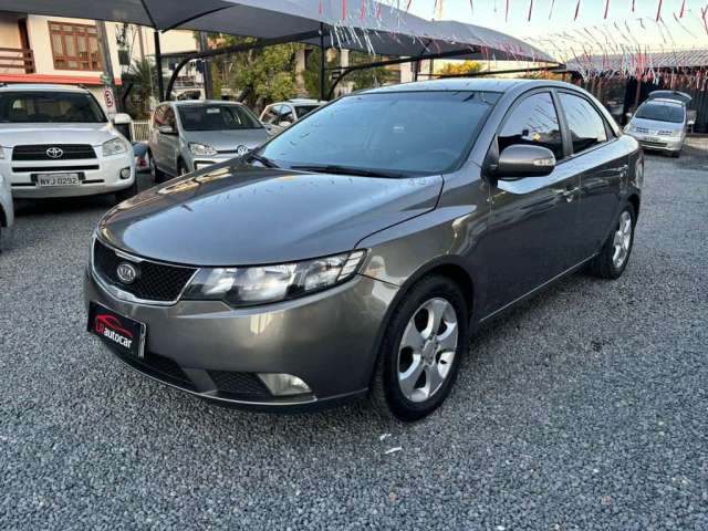 Kia Cerato 1.6 16V  Flex  Aut.  - Cinza - 2010/2011