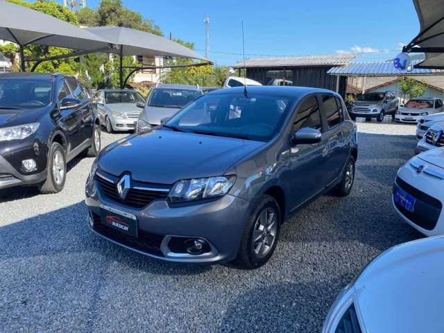 Renault Sandero vibe Flex 1.0 12V 5p  - Cinza - 2018/2018