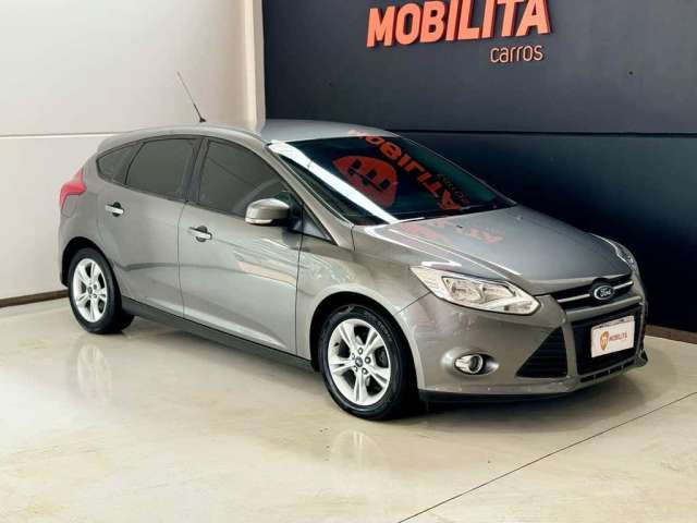 Ford Focus Hatch SE AT 1.6 H - Cinza - 2013/2014