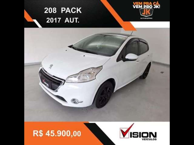 PEUGEOT 208 1.6 ACTIVE PACK 16V FLEX 4P AUTOMATICO 2017