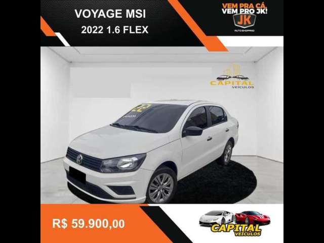 VOLKSWAGEN VOYAGE 1.6 MSI FLEX 8V 4P 2022