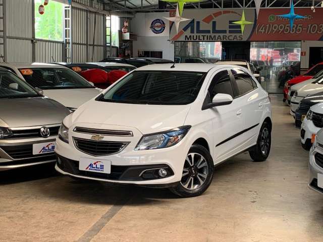 Chevrolet ONIX LTZ 1.4 2014 COMPLETO *my link, bancos em couro, rodas liga leve*