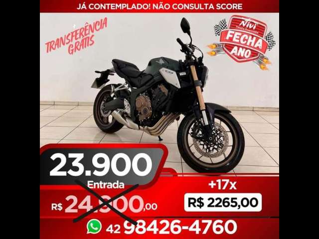 CB650R JÁ CONTEMPLADA! NAO CONSULTA SCORE