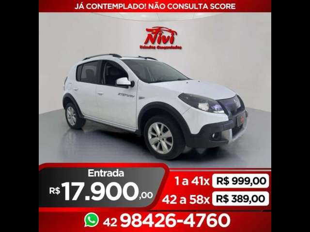 SANDERO AUTOMÁTICO! JÁ CONTEMPLADO! NAO CONSULTA SCORE