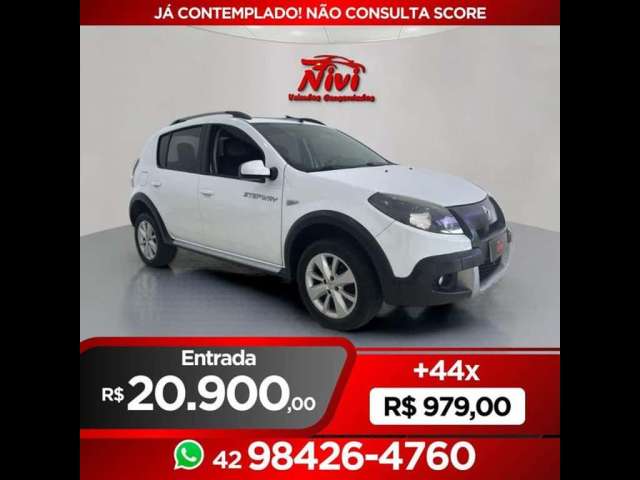 SANDERO STEPWAY AUTOMÁTICO! JÁ CONTEMPLADO! NAO CONSULTA SCORE