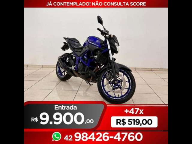 YAMAHA MT03! JÁ CONTEMPLADA! NAO CONSULTA SCORE