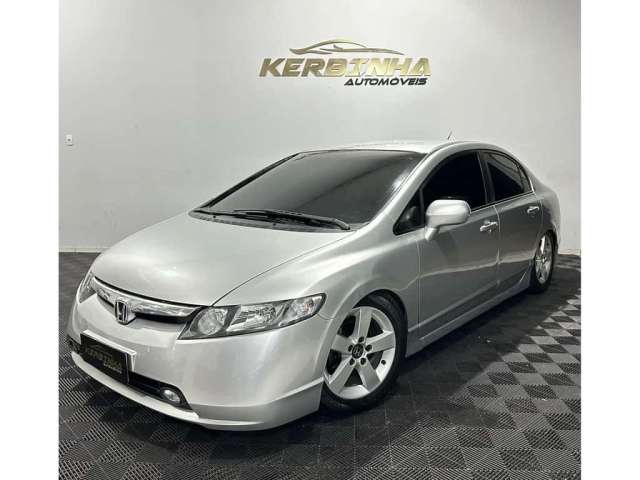 Honda Civic LXS FLEX - Prata - 2008/2008