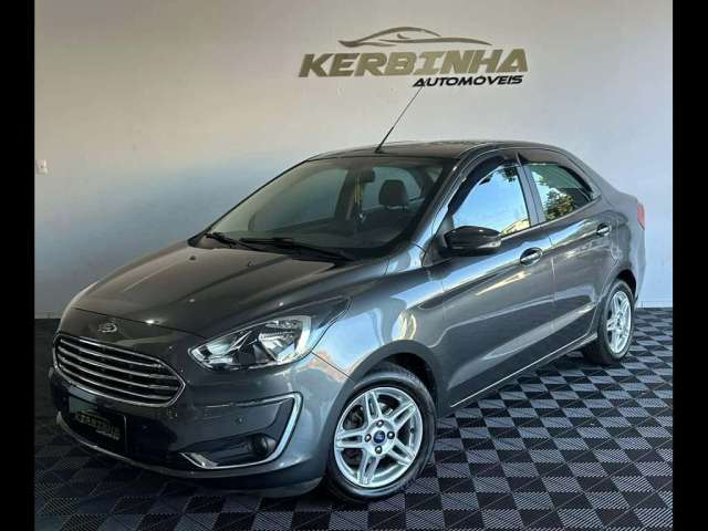 Ford KA SEL 1.5 SD C - Cinza - 2018/2019