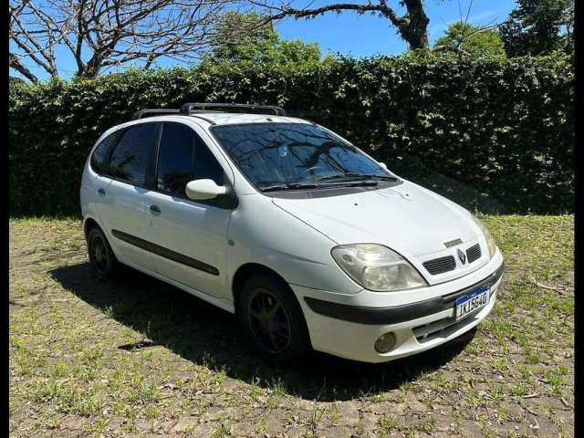 Renault Scénic RXE/ Privilège 1.6 16V Mec. - Branca - 2001/2002