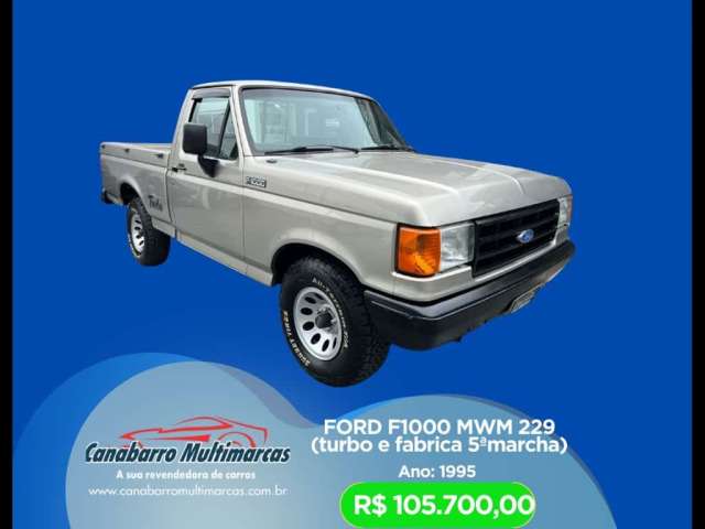 F-1000 Super/ S.Série 4x4 3.9 Diesel