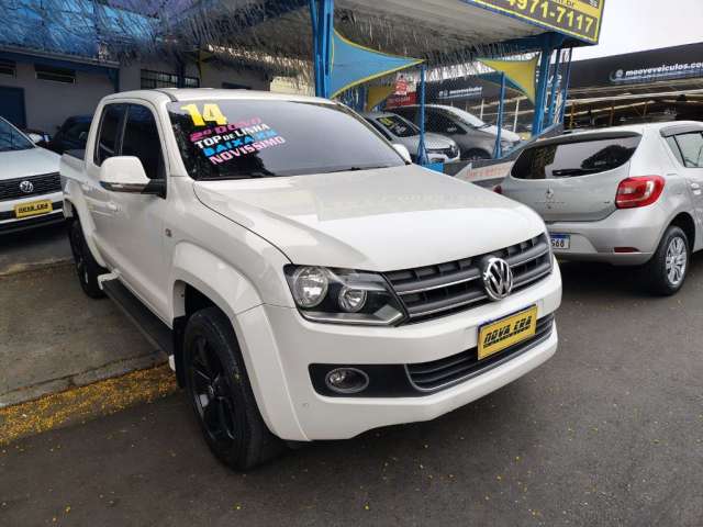 AMAROK HIGHLINE 2.0 4X4 TDI AT 2014-2014 / 2*DONO TOP DE LINHA 76.000 KM IMPECAVEL