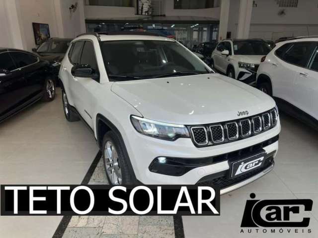 JEEP COMPASS LONGITUDE COM TETO SOLAR 2022 1.3 TURBO