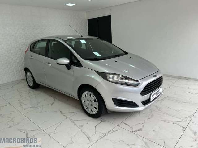 Ford New Fiesta Hatch 1.5 completo - Prata - 2014/2014