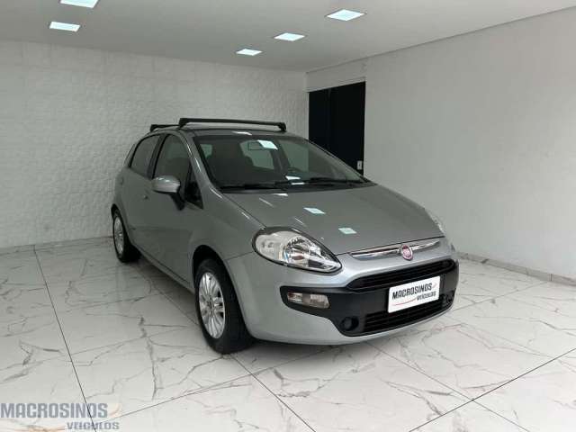 Fiat Punto ATTRACTIVE 1.4 Fire Flex 8V 5p  - Cinza - 2013/2014