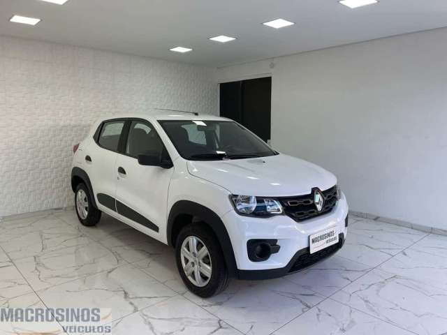 Renault Kwid ZEN 1.0 completo - Branca - 2020/2021