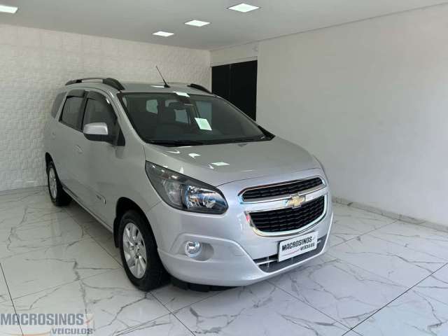 Chevrolet Spin 7 LUGAR SPIN LTZ 1.8 8V Econo.Flex 5p Mec. - Prata - 2016/2017