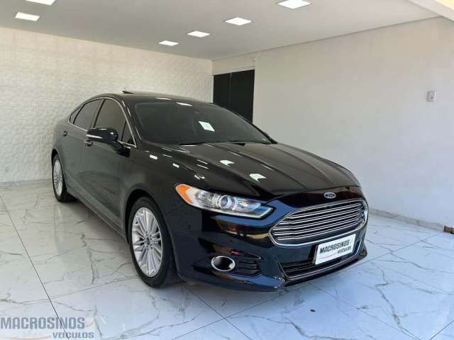 Ford Fusion Titanium 2.0 GTDI Eco. Awd Aut.  - Preta - 2012/2013