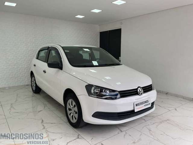 Volkswagen Gol Vw gol 1.0 T. Flex 8V 4p  - Branca - 2014/2015