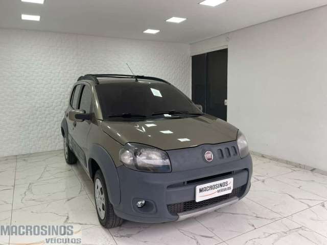 Fiat Uno WAY 1.0 Evo completo - Cinza - 2010/2011