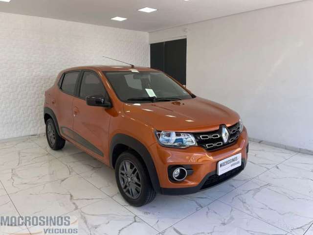 Renault Kwid Intense 1.0 apenas 35.000km  - Laranja - 2018/2018