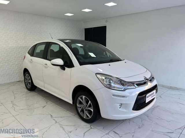 Citroën C3 Tendance Pure Tech 1.2 Flex  - Branca - 2016/2017